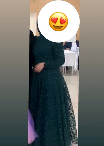 Çalıkuşu Abiye Zümrüt Yeşili