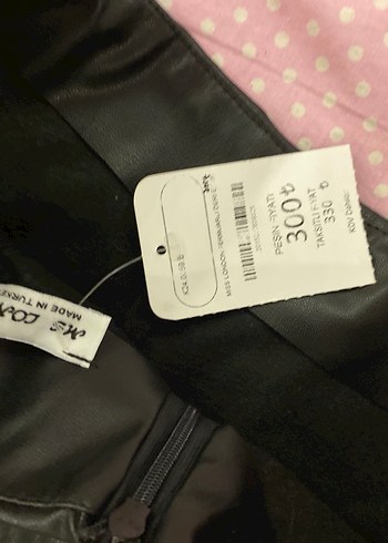 Fermuarlı Siyah Şortlu Midi Kadın Etek - Görsel 3