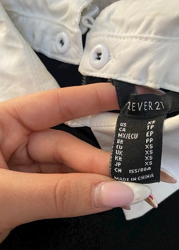 xs Beden Siyah Örgü Kısa Kollu Kazak Beyaz Yaka