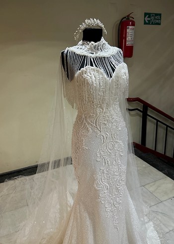 Özel tasarım balık gelinlik - Görsel 3