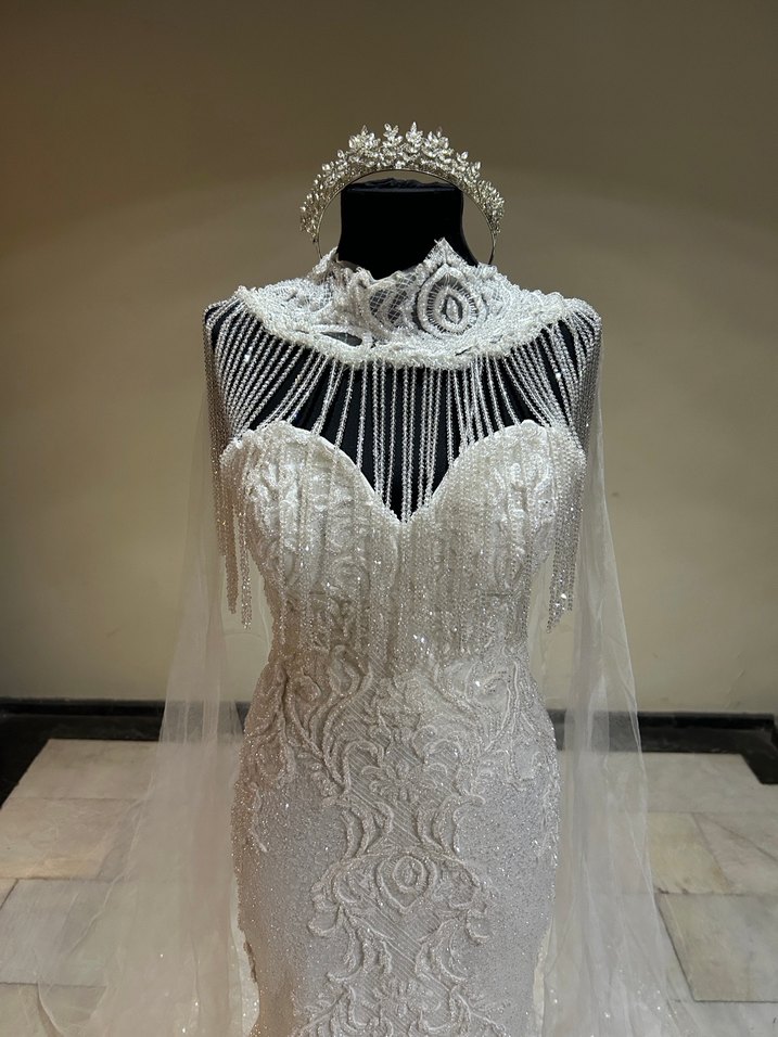 Özel tasarım balık gelinlik - Görsel 2