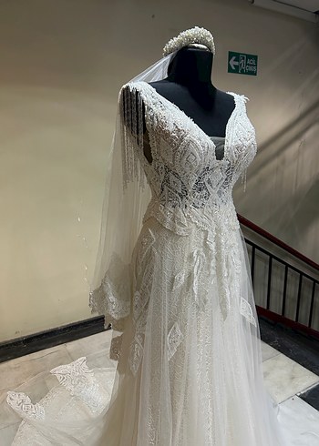 Muhteşem Bohem Gelinlik - Görsel 4