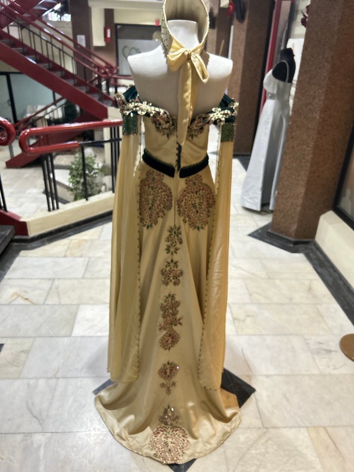 Muhteşem kına kıyafeti kaftan - Görsel 5