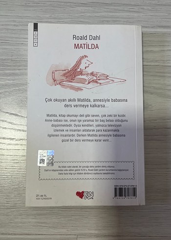 Roald Dahl Matilda - Kitap