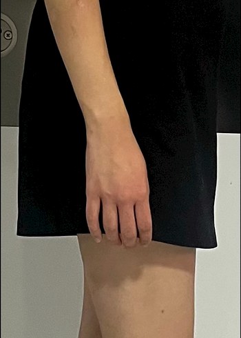 Siyah Süet Mini şort Etek - Görsel 2