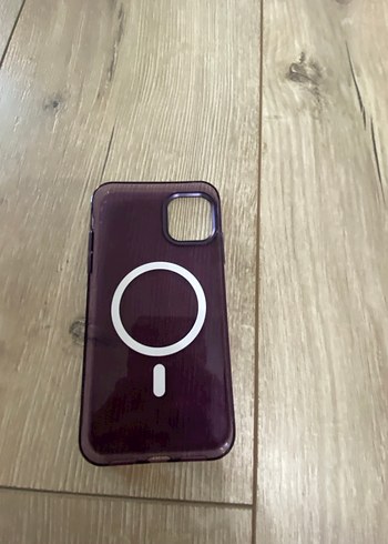 Mor Düğmeli Telefon Kılıfı