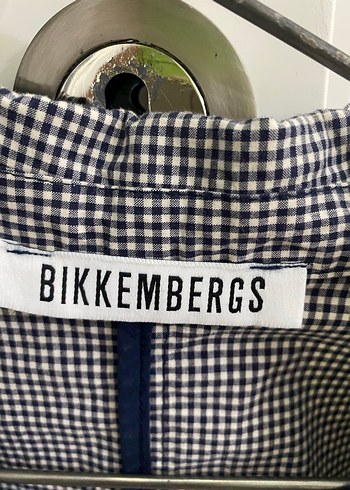 Bikkembergs Gri Düğmeli Kadın Blazer Ceket