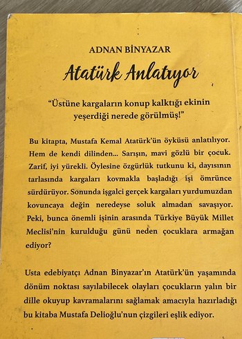  Atatürk Anlatıyor - Adnan Binyazar