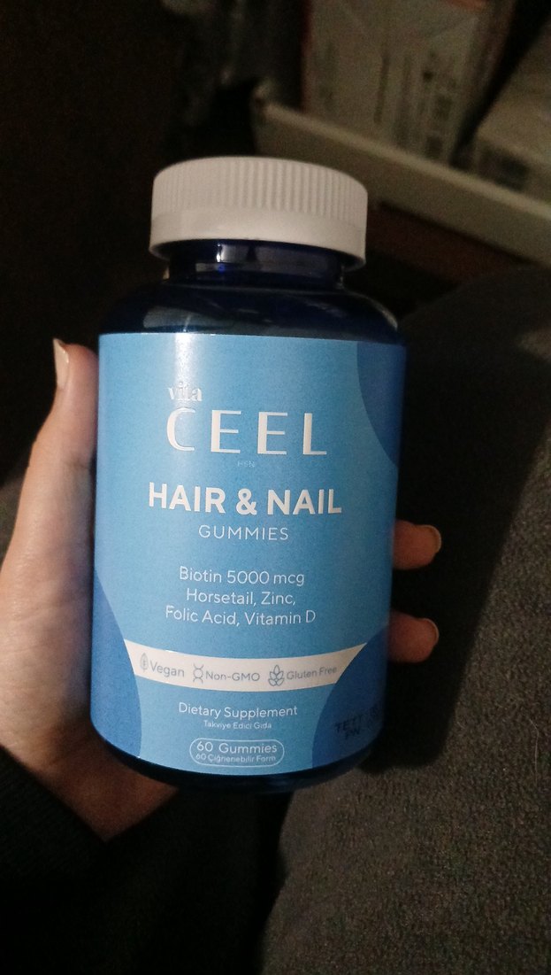 Vita Ceel Saç ve Tırnak Gummies 60'lı - Görsel 2