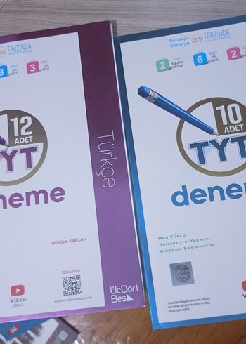 TYT 345 İKİLİ MATEMATİK VE TÜRKÇE BRANŞ DENEMESİ SETİ