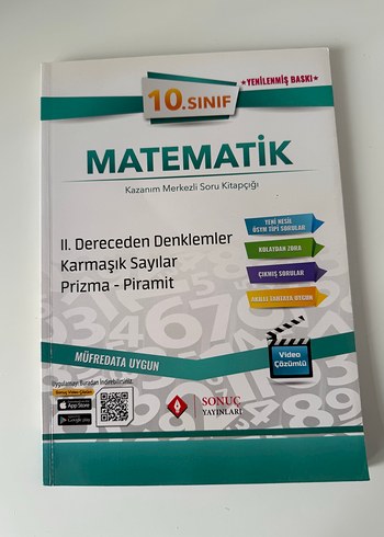 Sonuc yayınları 10. Sınıf Matematik Soru Bankası