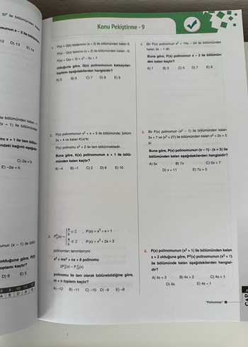 ÇAP YAYINLARI Matematik Konu Anlatımlı Soru Bankası Seti