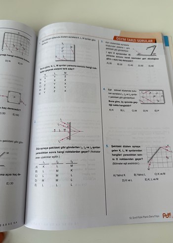Eğitim Vadisi 10. Sınıf Fizik Konu Kavrama Testleri Kitabı