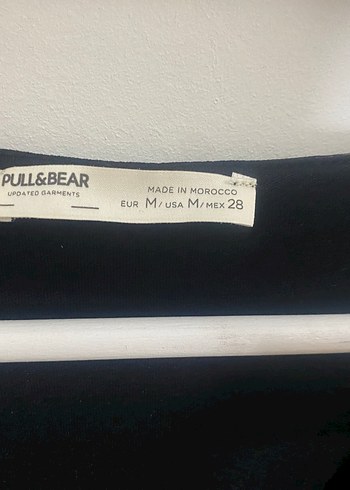 Pull and Bear Kelebekli Elbise Uzun Kollu Bohem V Yaka Elbise