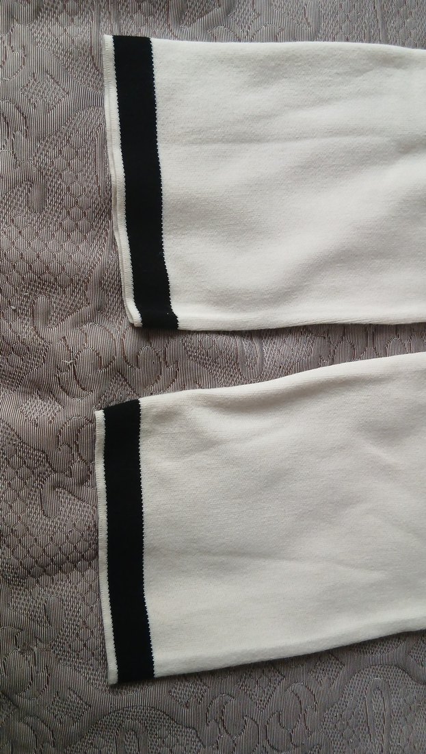 Gri Detaylı Rahat Kesim Kadın triko altı - Görsel 3