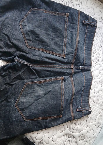 Düğmeli Kadın Kot Pantolon - Görsel 4