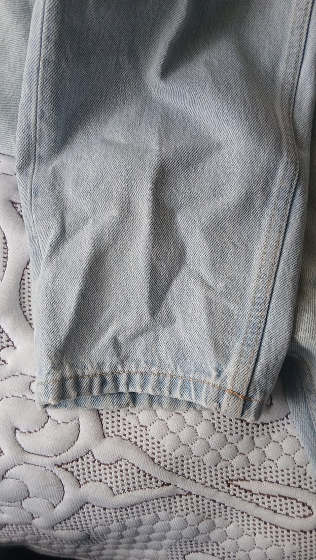 Gri Rahat Kesim Kadın Denim Pantolon - Görsel 4