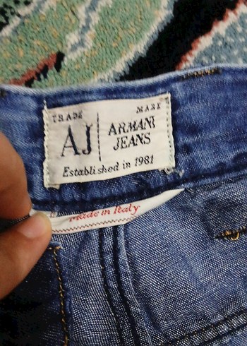 Mavi Düğmeli Erkek Denim Pantolon - Görsel 5