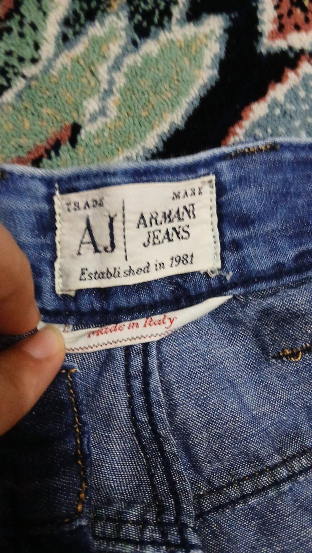 Mavi Düğmeli Erkek Denim Pantolon - Görsel 5