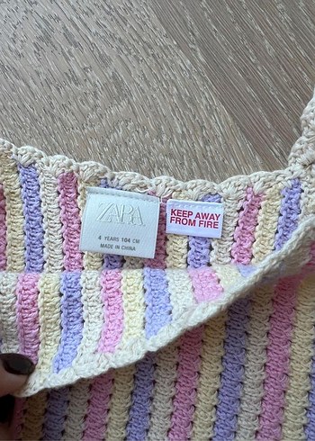 Zara renkli çizgili takım - Görsel 2
