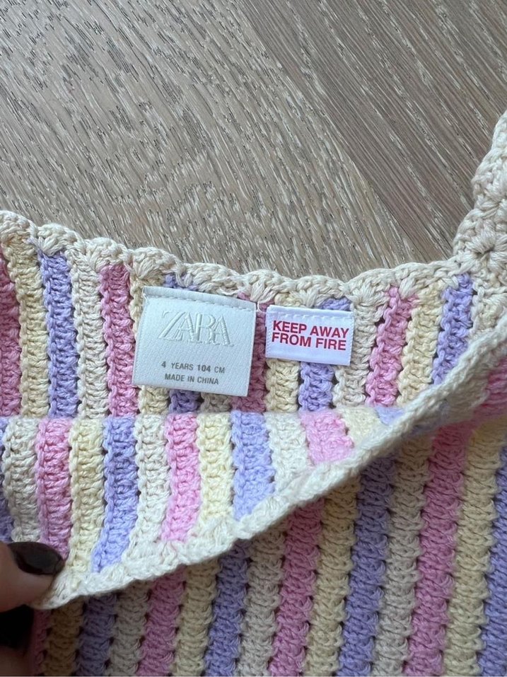 Zara renkli çizgili takım - Görsel 2