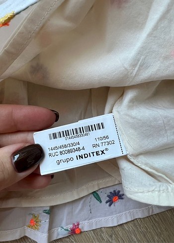 Zara çiçekli takım - Görsel 4