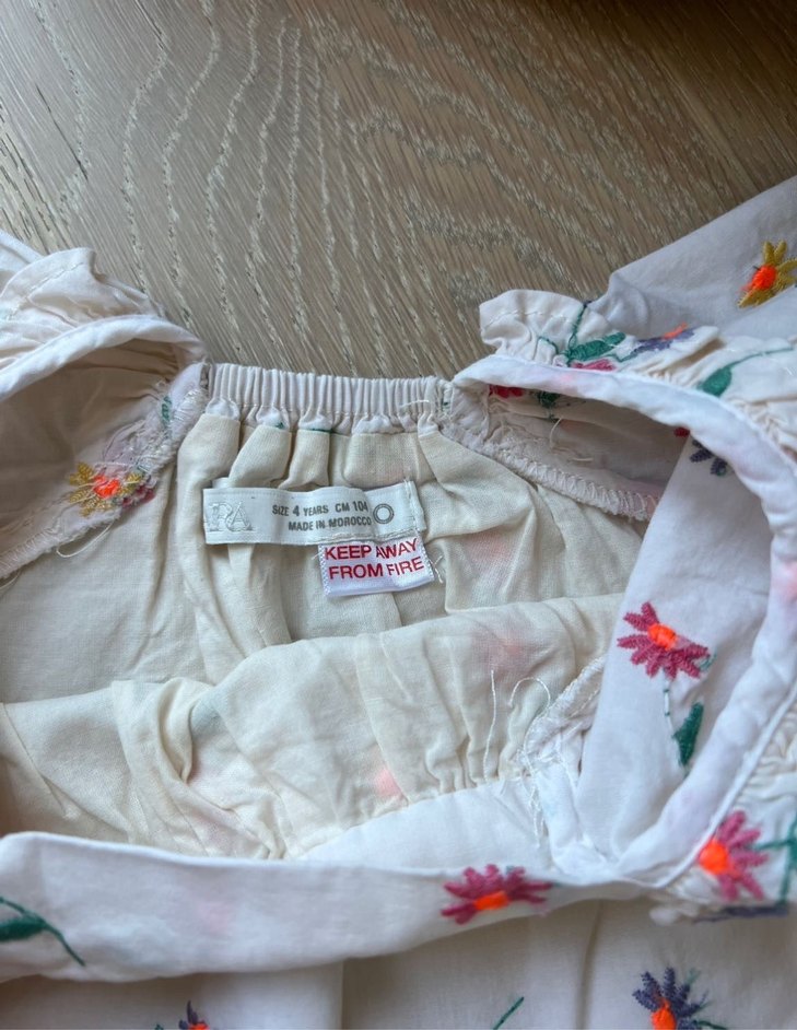 Zara çiçekli takım - Görsel 5