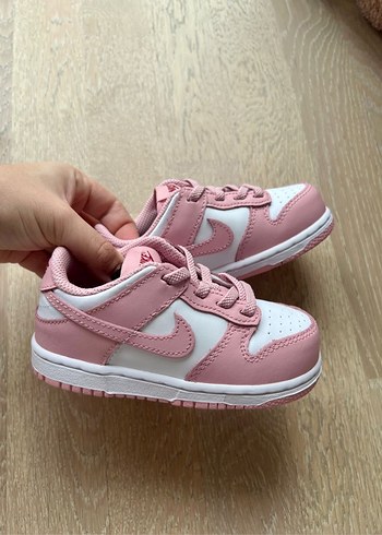 Nike Dunk Low pembe ayakkabı YENİ - Görsel 2