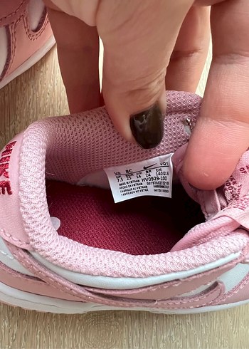 Nike Dunk Low pembe ayakkabı YENİ - Görsel 7