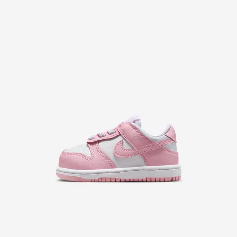 Nike Dunk Low pembe ayakkabı YENİ - Görsel 4