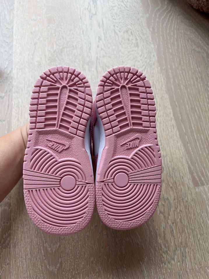 Nike Dunk Low pembe ayakkabı YENİ - Görsel 5