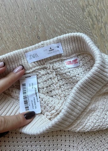 Zara çiçek detaylı takımı - Görsel 5