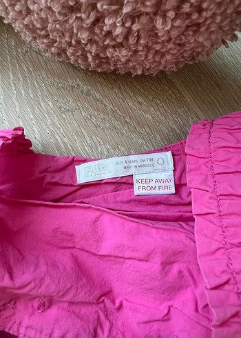 Zara pembe fiyonk detaylı takımı - Görsel 7