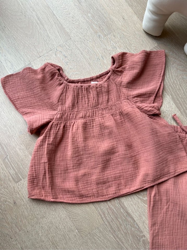 Zara müslin üst alt takımı - Görsel 2