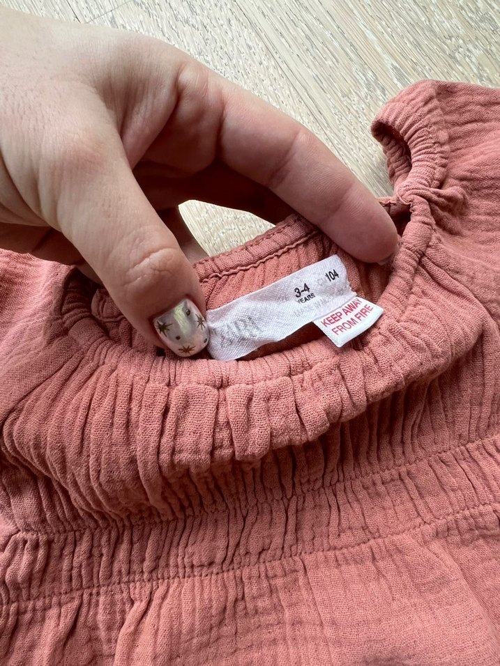 Zara müslin üst alt takımı - Görsel 4