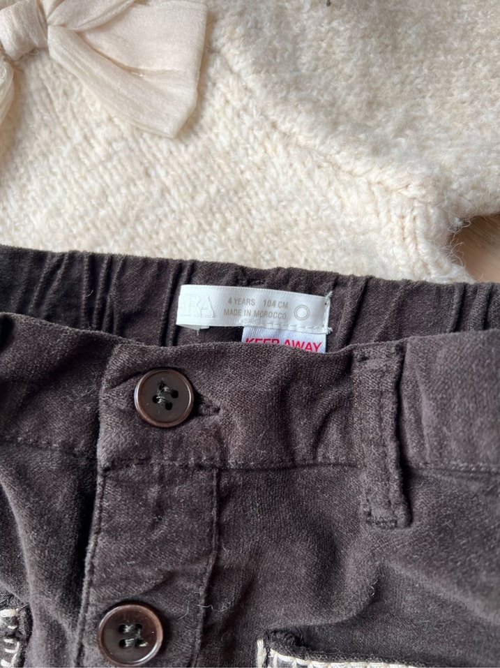 Zara kadife cepli etek - Görsel 5