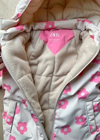 Zara çiçekli kar tulumu - Görsel 3