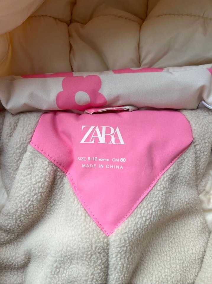 Zara çiçekli kar tulumu - Görsel 4