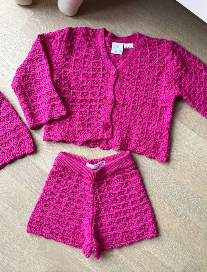 Zara 3lü YENİ triko takımı - Görsel 2