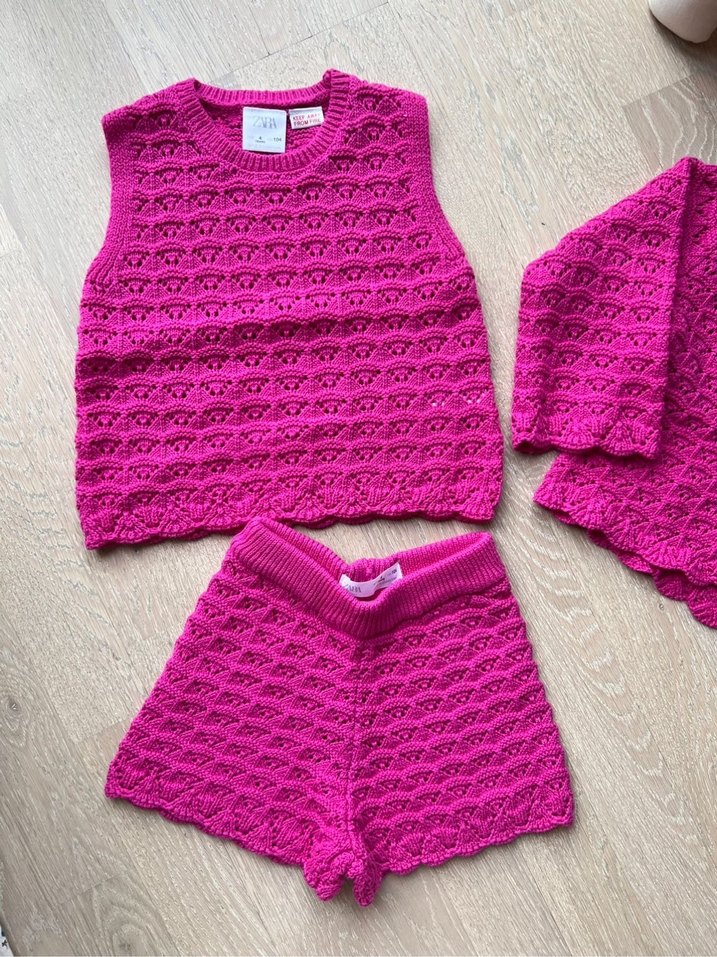 Zara 3lü YENİ triko takımı - Görsel 3