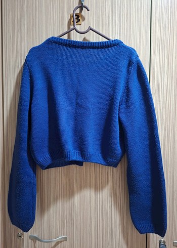 Kadın Crop Hırka - Görsel 2