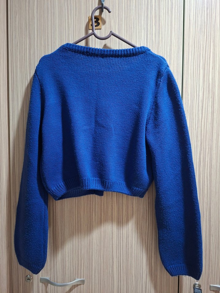 Kadın Crop Hırka - Görsel 2