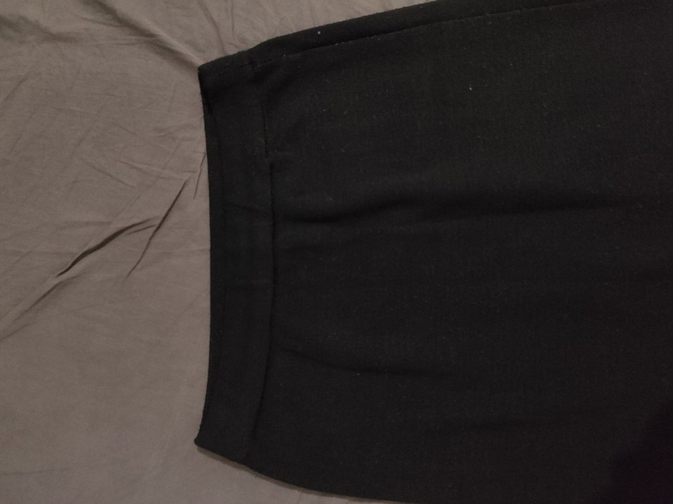 Siyah Kadın Uzun Kalem Etek - Görsel 2