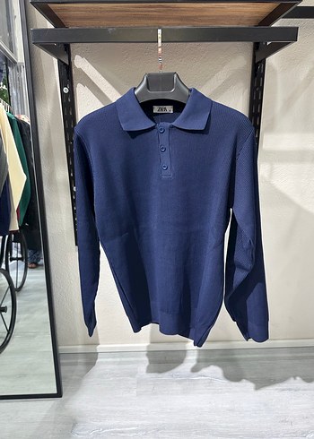 Zara Zara Erkek Örgü Yün Sweatshirtler, Uzun Kollu, Çok Renkli