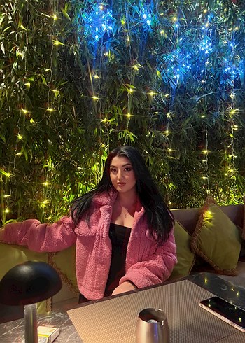 Bershka Pembe, Uzun Kollu, Straplez Kadın Ceket