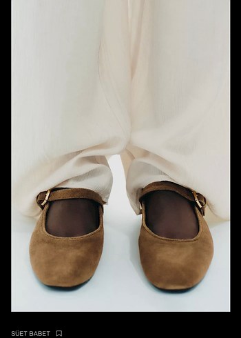 Zara stockout süet babet