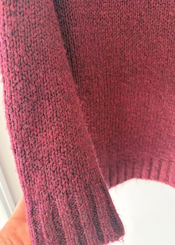 Bordo salaş kazak - Görsel 2