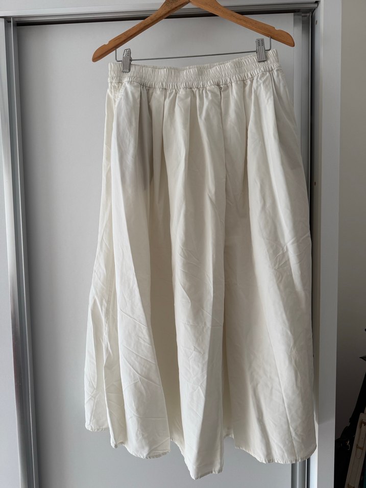 Zara Volanlı Midi Etek sıfır - Görsel 3