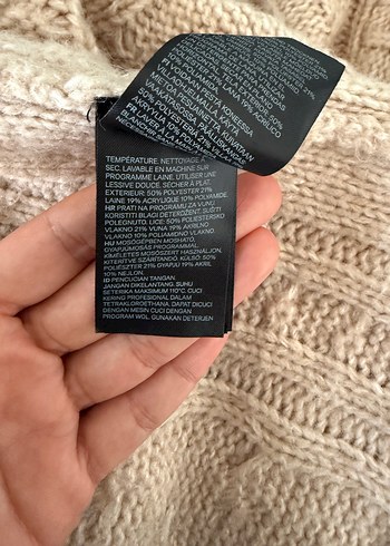 H&M Örgü Hırka - Görsel 4