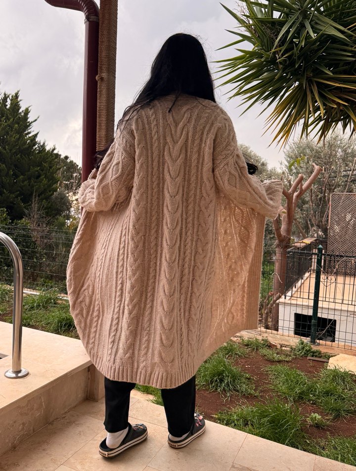 H&M  Örgü Hırka - Görsel 3